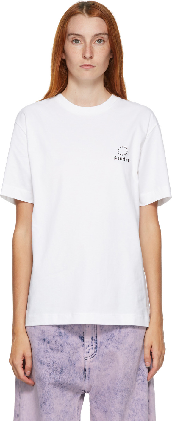 Etudes - White Wonder Logo T-Shirt
