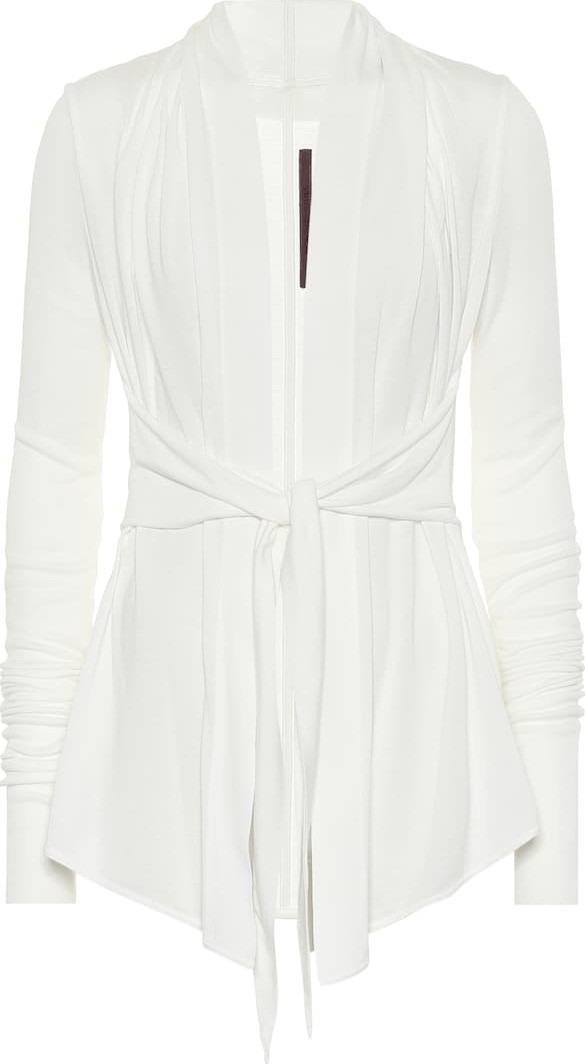 Rick Owens Lilies cotton-blend cardigan