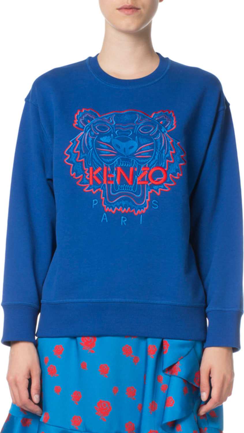 KENZO Bicolor Tiger Comfort Sweatshirt
