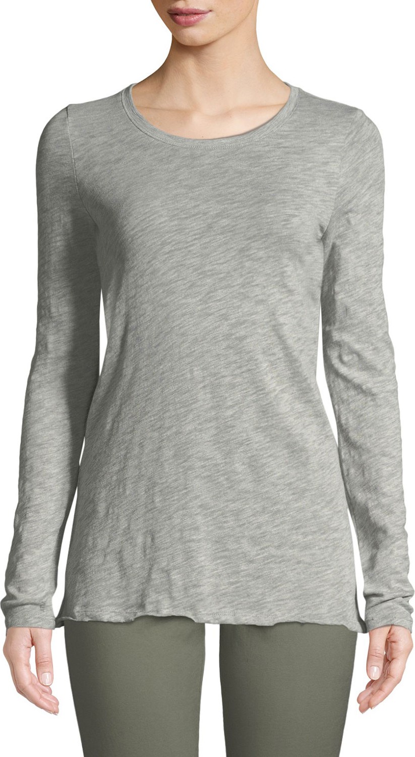 ATM Anthony Thomas Melillo Long-Sleeve Destroyed Wash Tee