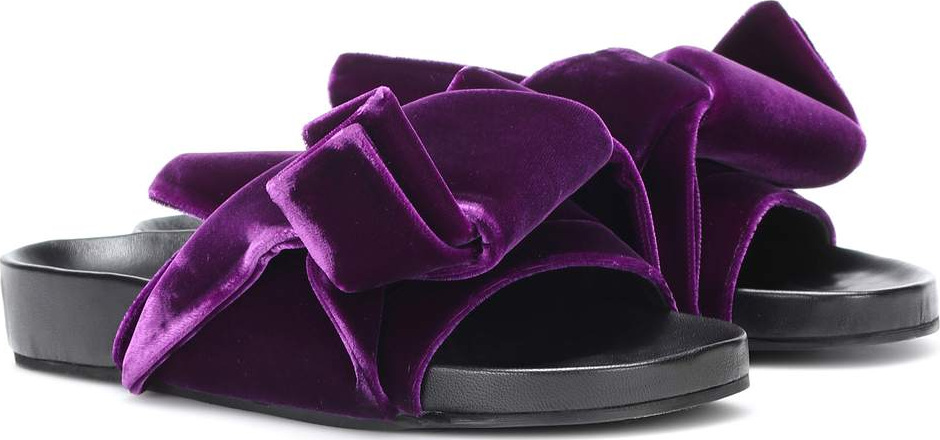 N°21 Velvet knot slides