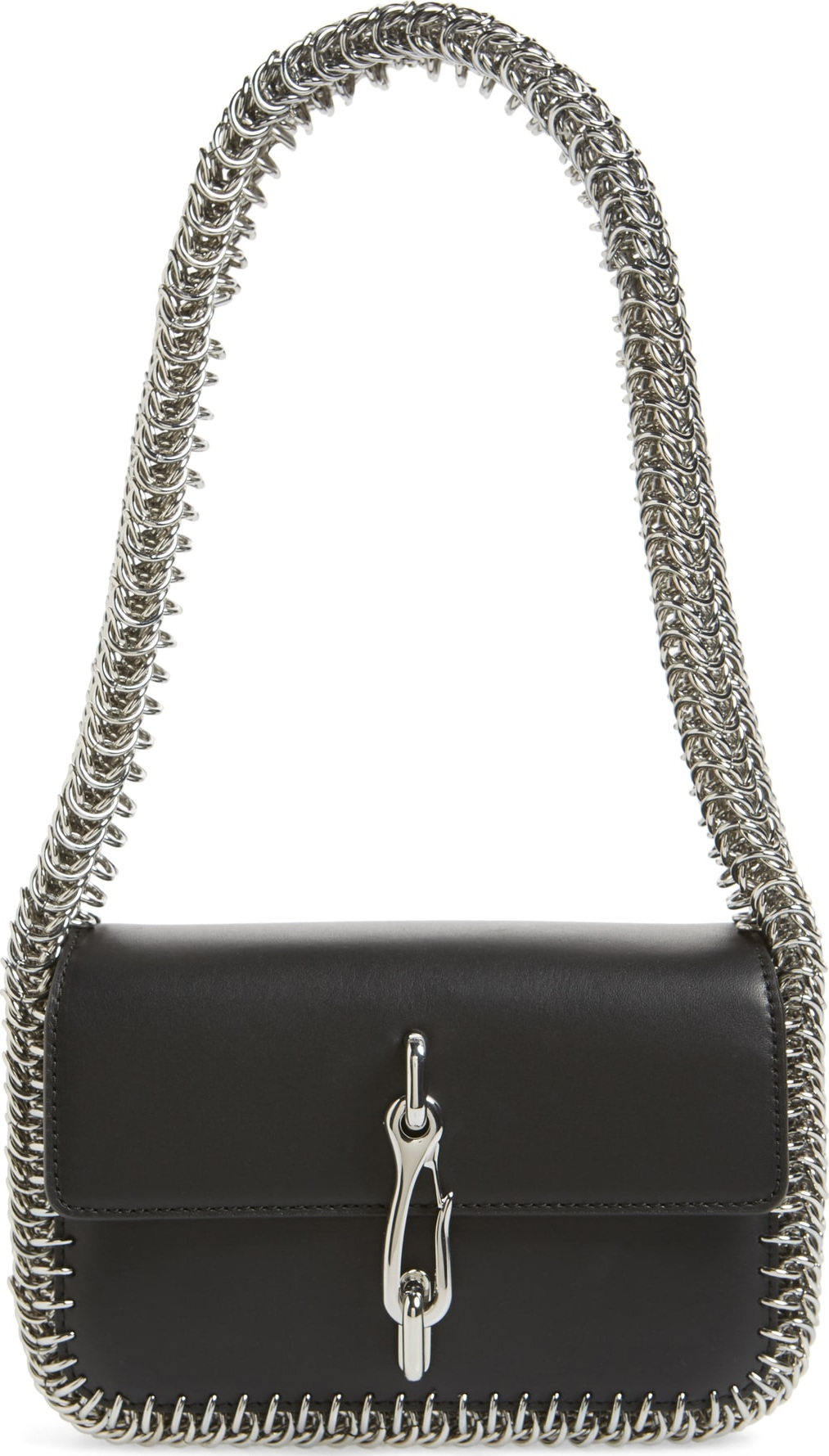 Alexander Wang Hook Small Leather Shoulder Bag