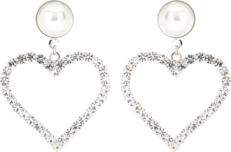 Alessandra Rich Crystal-embellished earrings