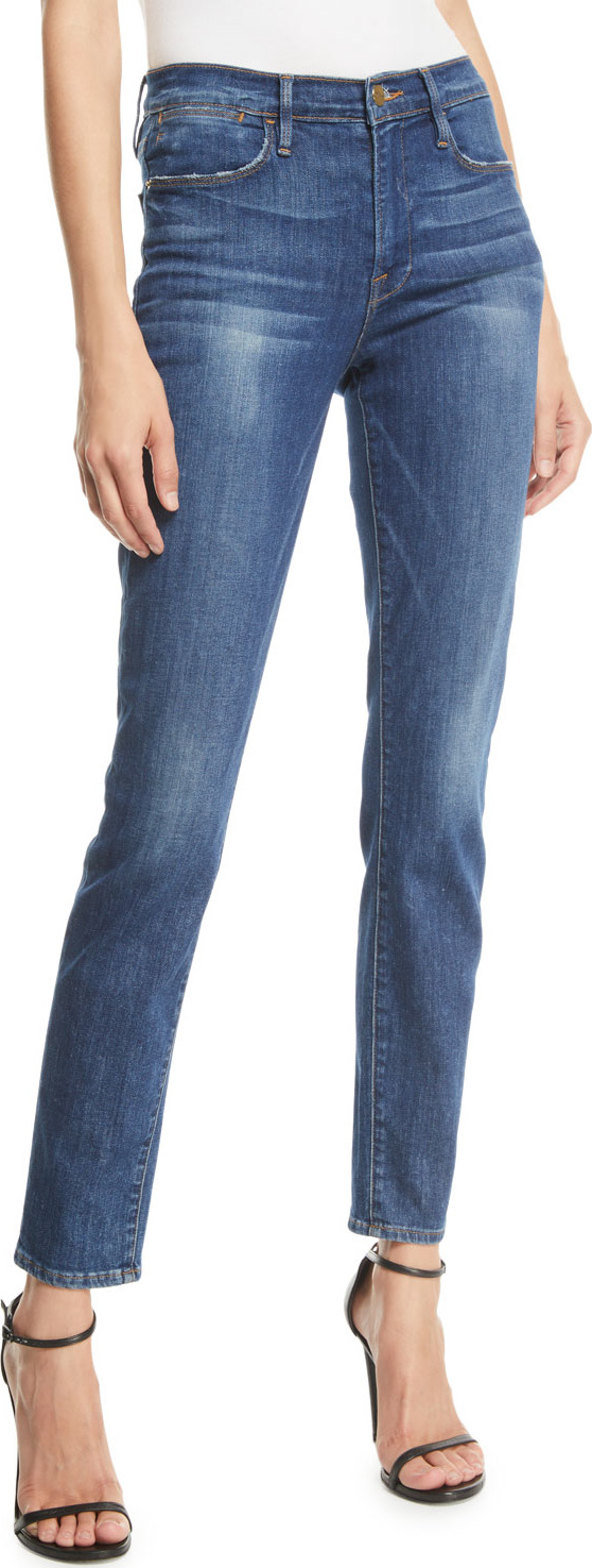 FRAME DENIM Le High Skinny Stretch Ankle Jeans
