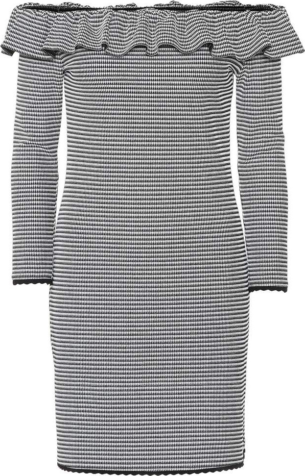 Miu Miu Striped knit minidress