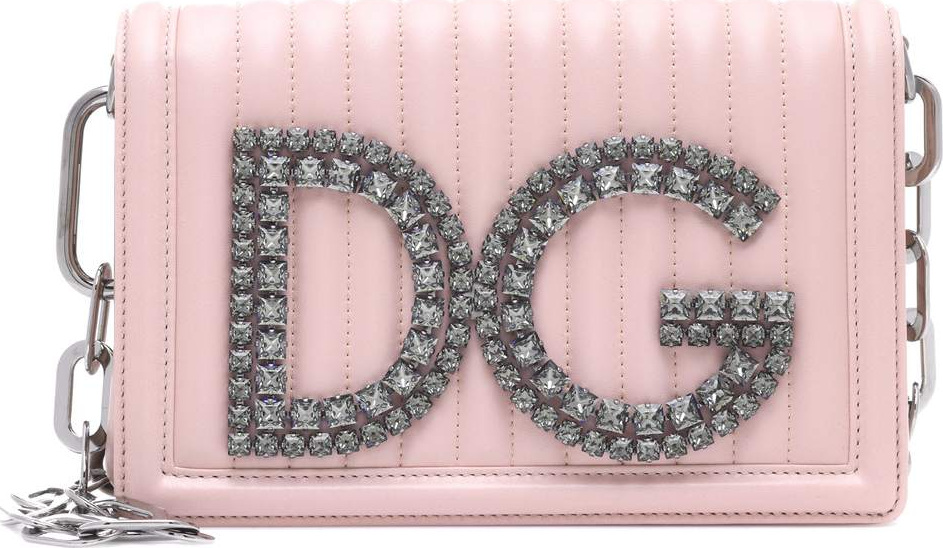 Dolce & Gabbana DG Girls leather shoulder bag