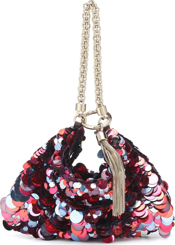 Jimmy Choo Callie sequined clutch