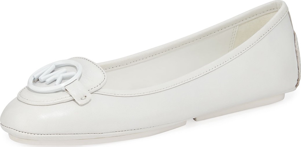 MICHAEL MICHAEL KORS Lillie Coated Driver Flats