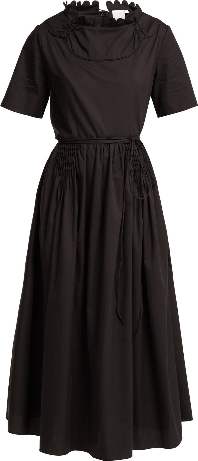 Horror Vacui Fiorina cotton midi dress