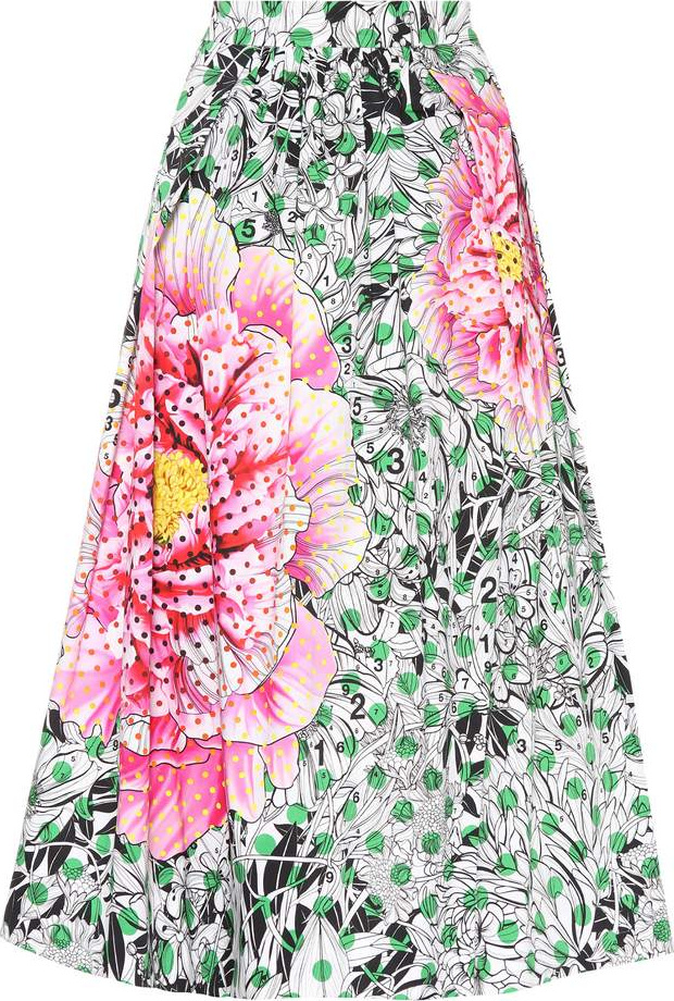 Mary Katrantzou Bowles floral-printed skirt