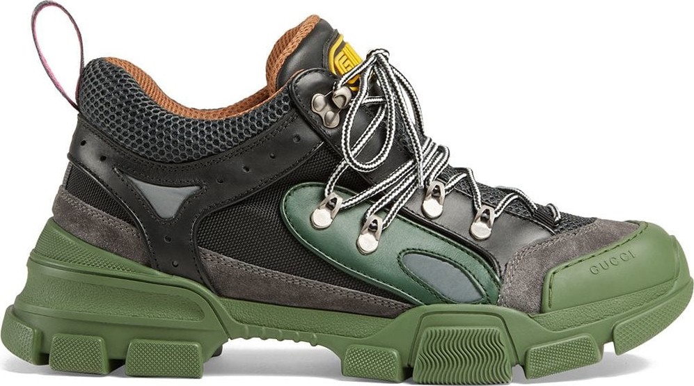 Gucci Green Flashtrek sneakers