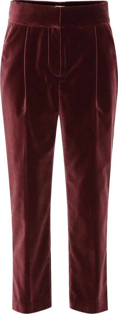 Brunello Cucinelli Velvet cotton pants