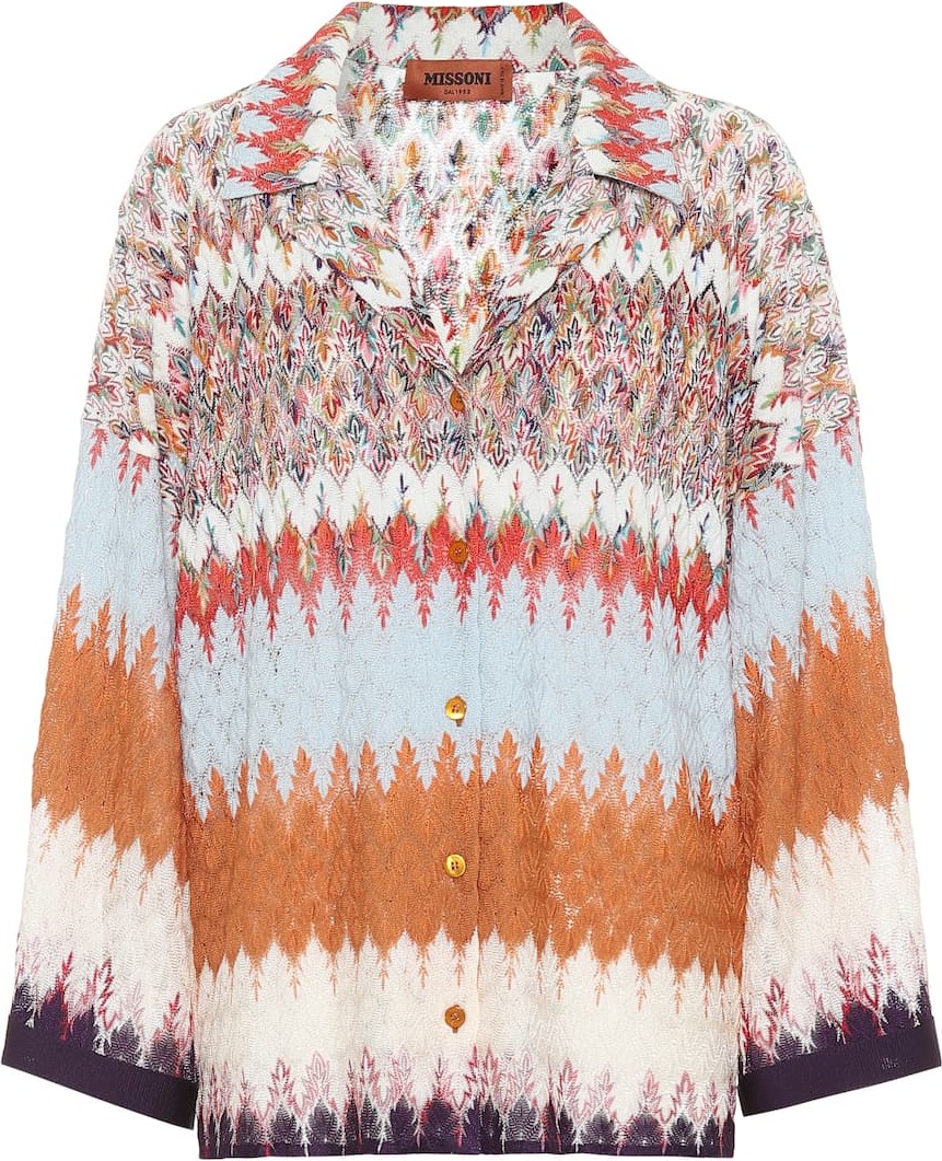 Missoni Wool-blend knit top