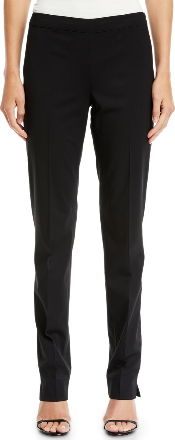 Lafayette 148 New York Bleecker Stretch-Wool Pants