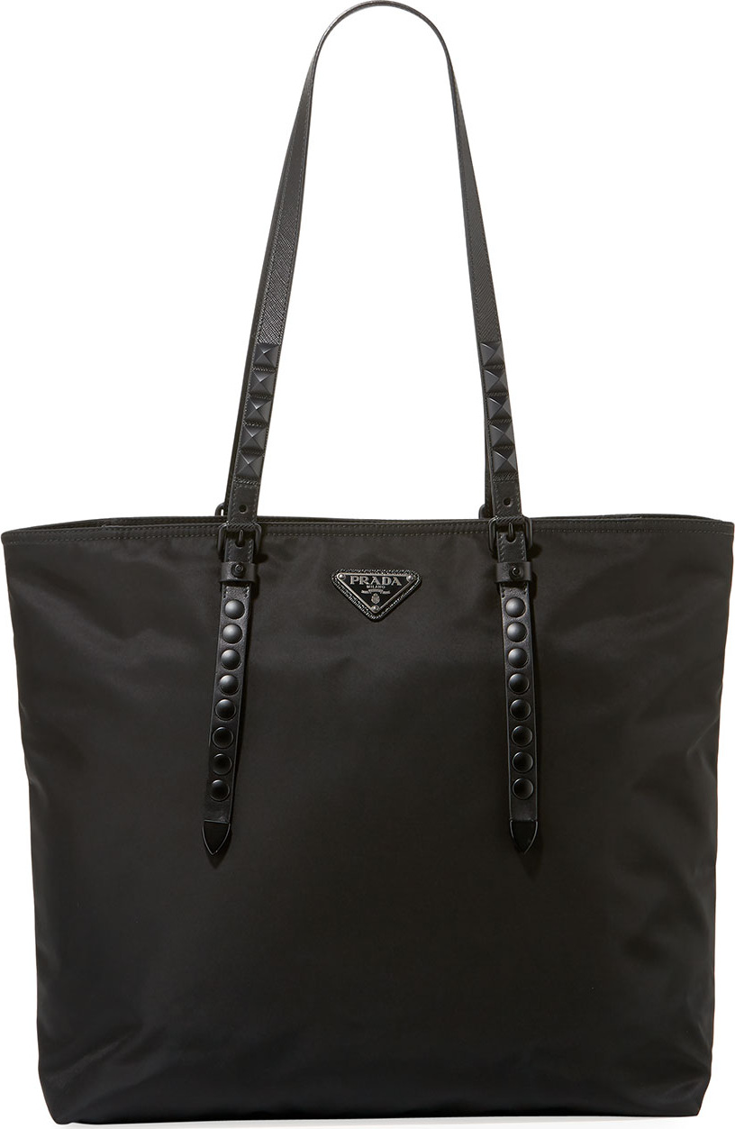 Prada Prada Black Nylon Shoulder Bag