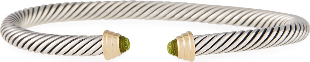 David Yurman Kid's Birthstone Cable Bangle