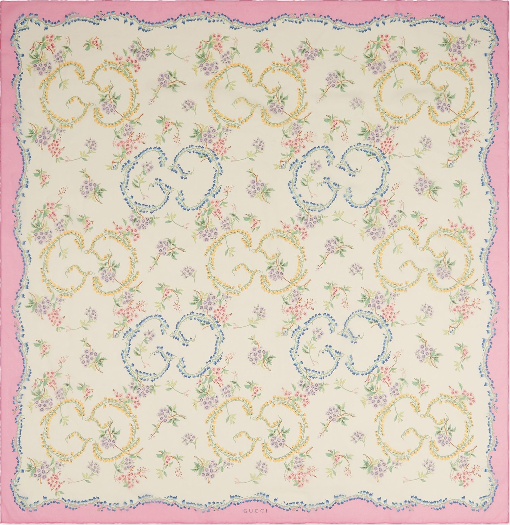 Gucci Provence Silk Shawl