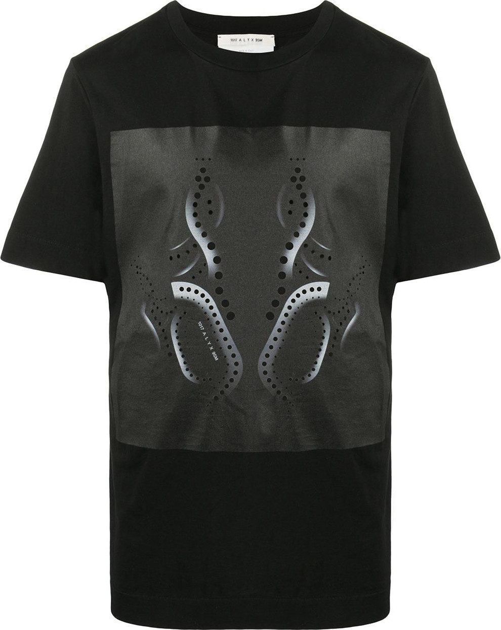 1017 ALYX 9SM - Laser-cut crew neck T-shirt