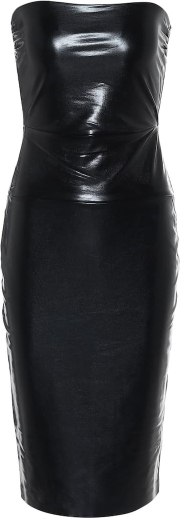 Norma Kamali Strapless midi dress