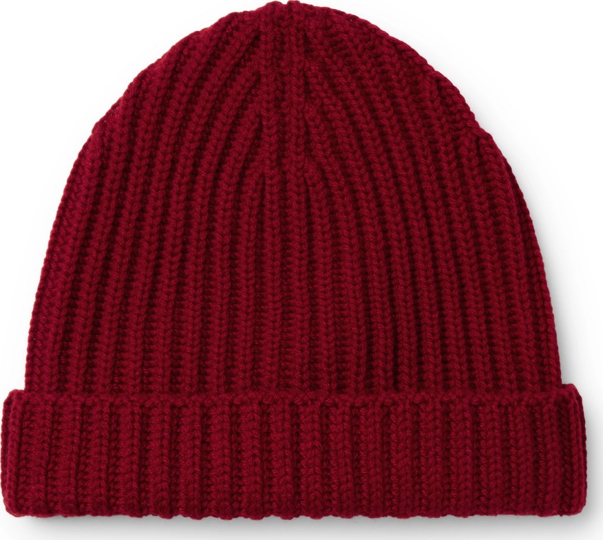 Loro Piana Ribbed Cashmere Beanie
