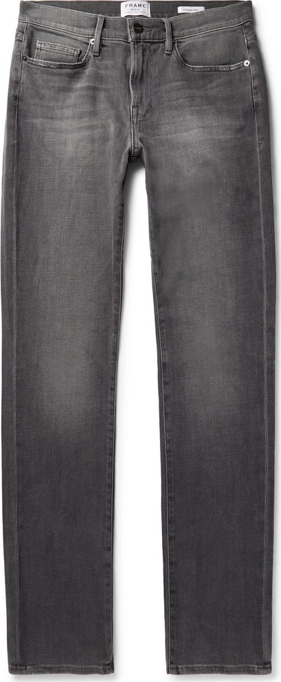 FRAME DENIM L'Homme Slim-Fit Stretch-Denim Jeans