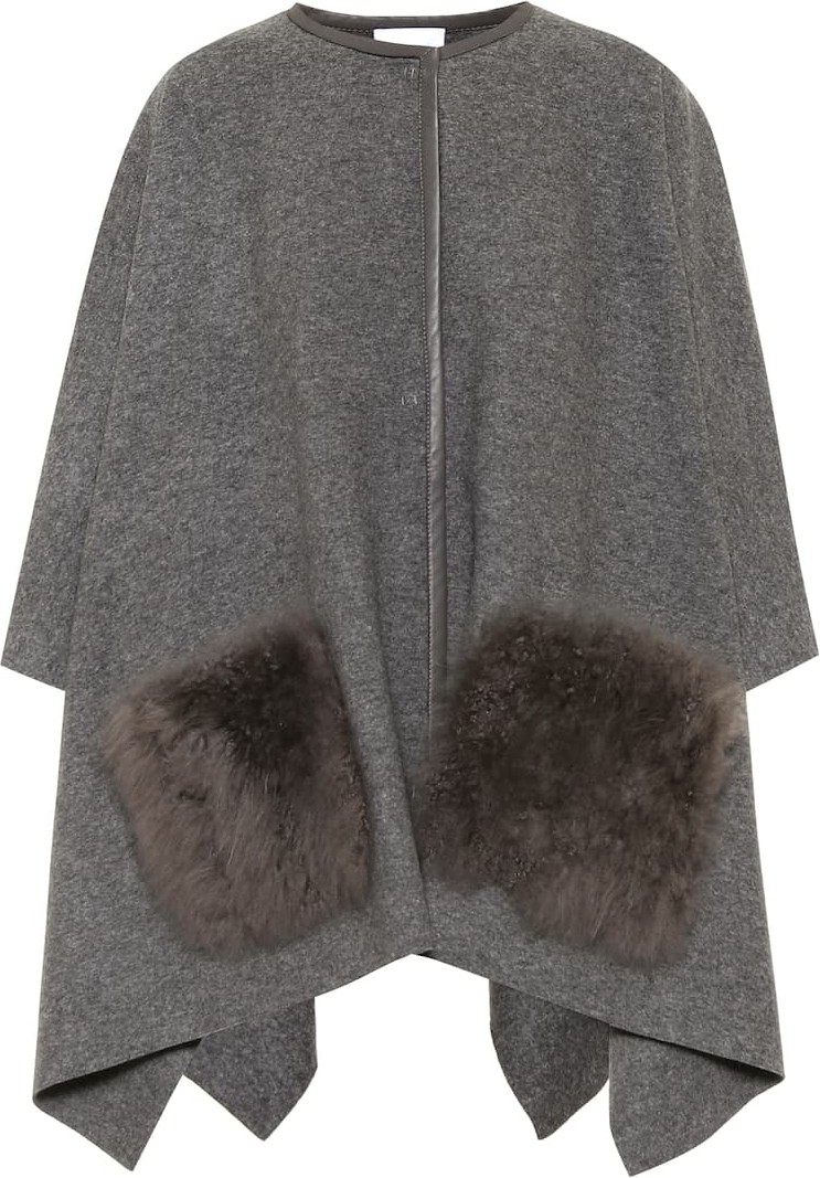 Agnona Cashmere poncho