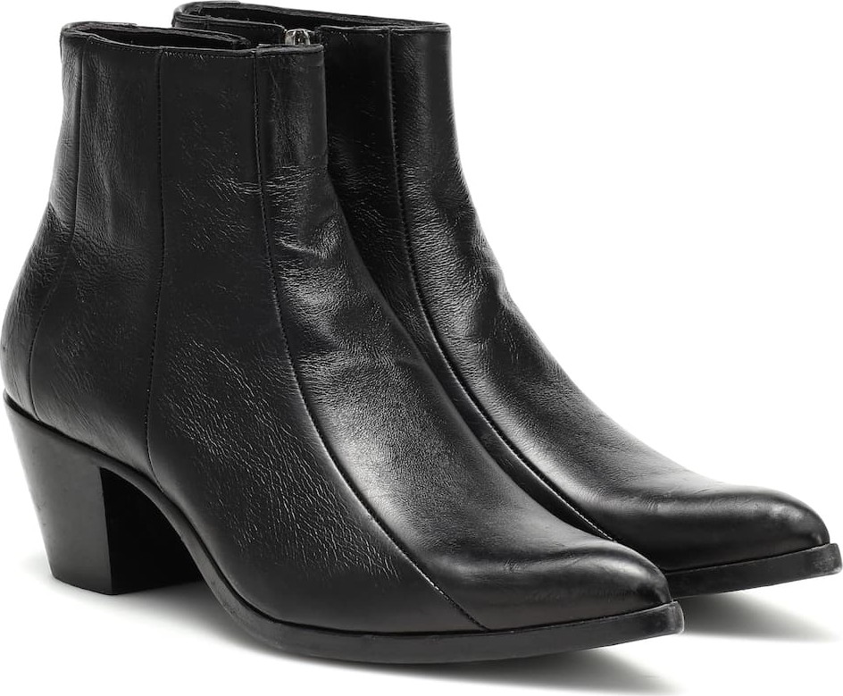 Saint Laurent Finn leather ankle boots