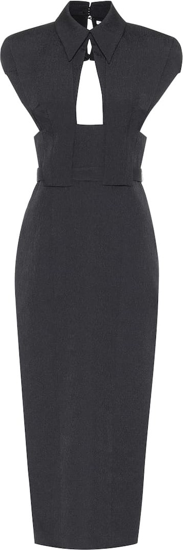 Emilia Wickstead Dacey cloqué dress