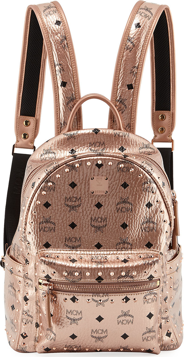 MCM Stark Outline Studs Backpack