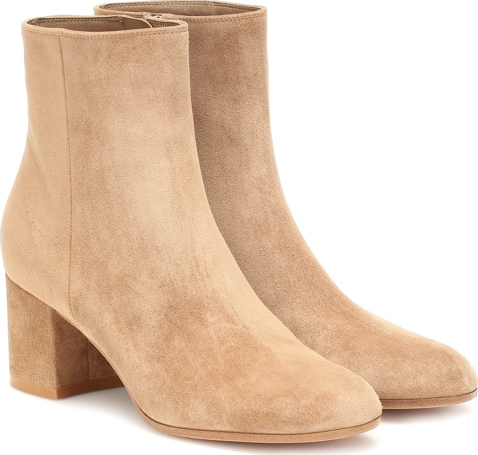 Gianvito Rossi Margaux suede ankle boots