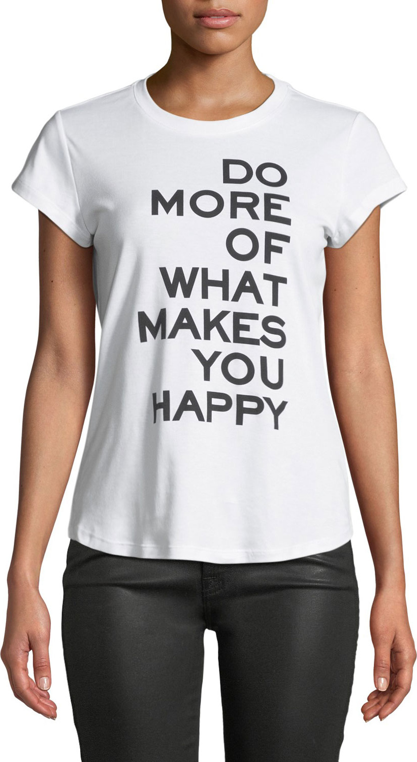 Zadig & Voltaire Do More Graphic Slim Tee