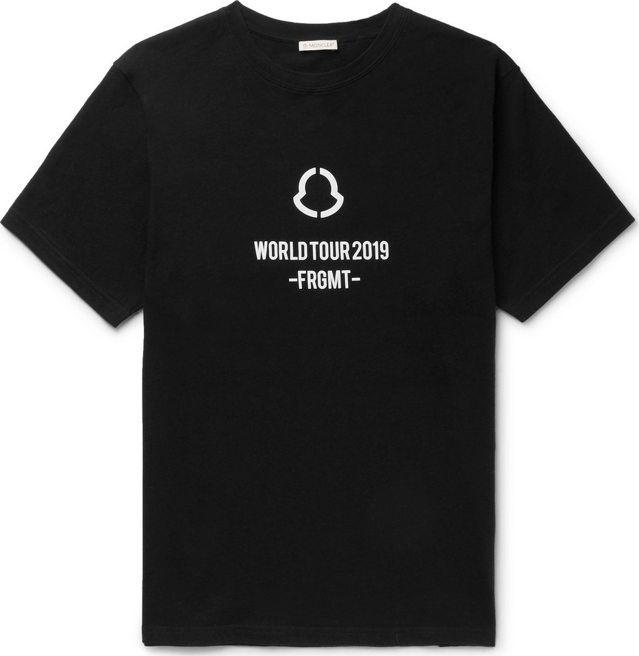 Moncler Genius 7 Moncler Fragment Logo-Print Cotton-Jersey T-Shirt