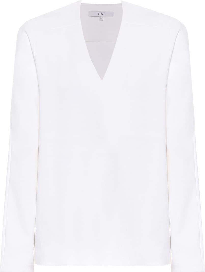 Tibi Chalky Drape top