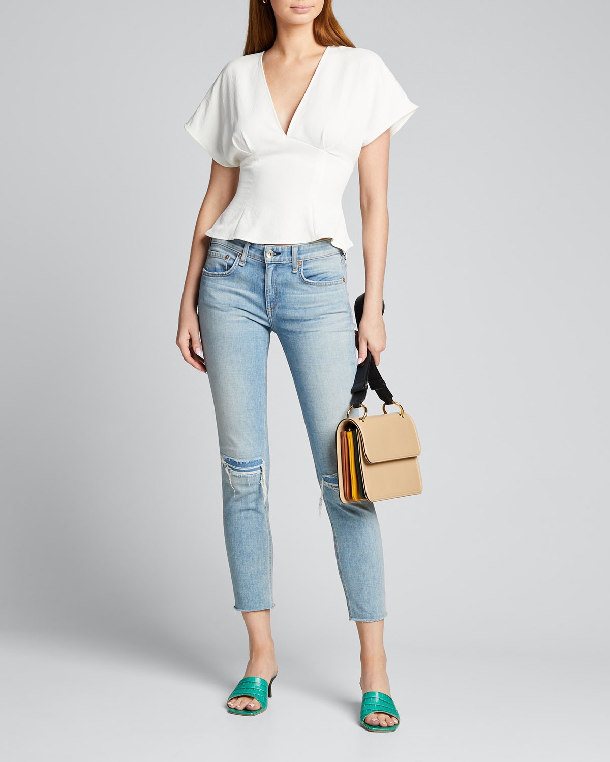 Rag & Bone Dre Low-Rise Slim Boyfriend Jeans