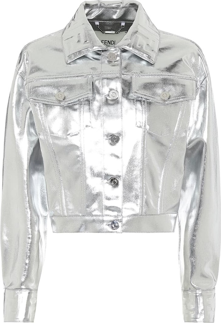 Fendi Coated denim jacket