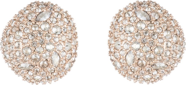 Alexis Bittar Crystal Encrusted Pod Post Earrings