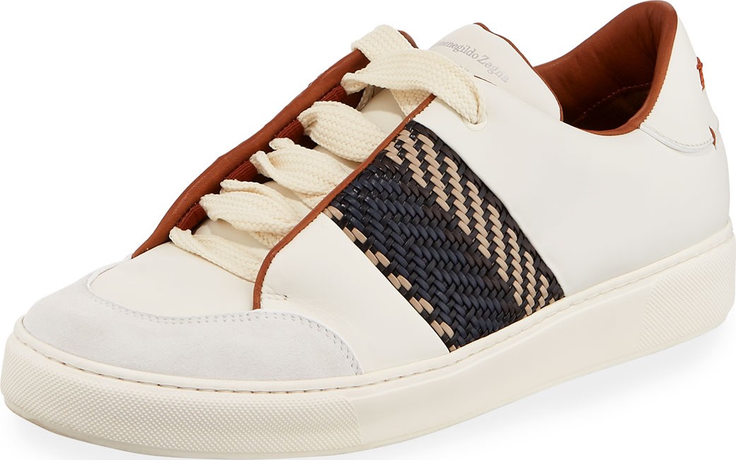Ermenegildo Zegna Men's Tiziano Low Top Sneakers