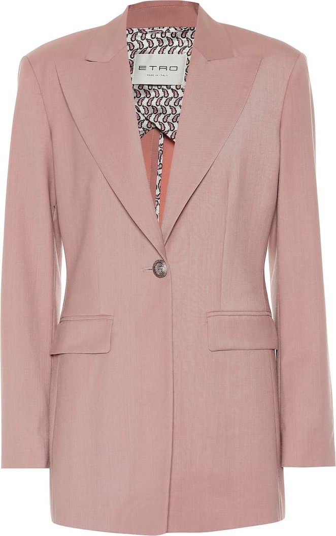 Etro Stretch wool-blend blazer