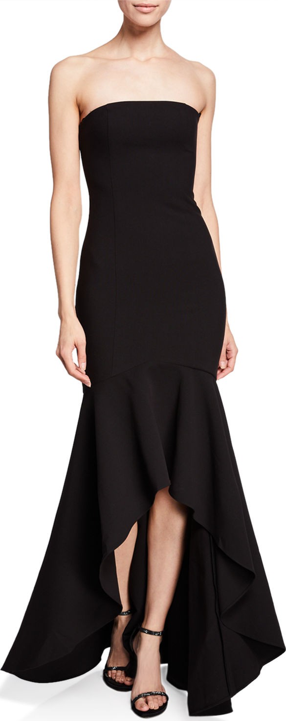 LIKELY Carlo Strapless Fit-&-Flare Gown
