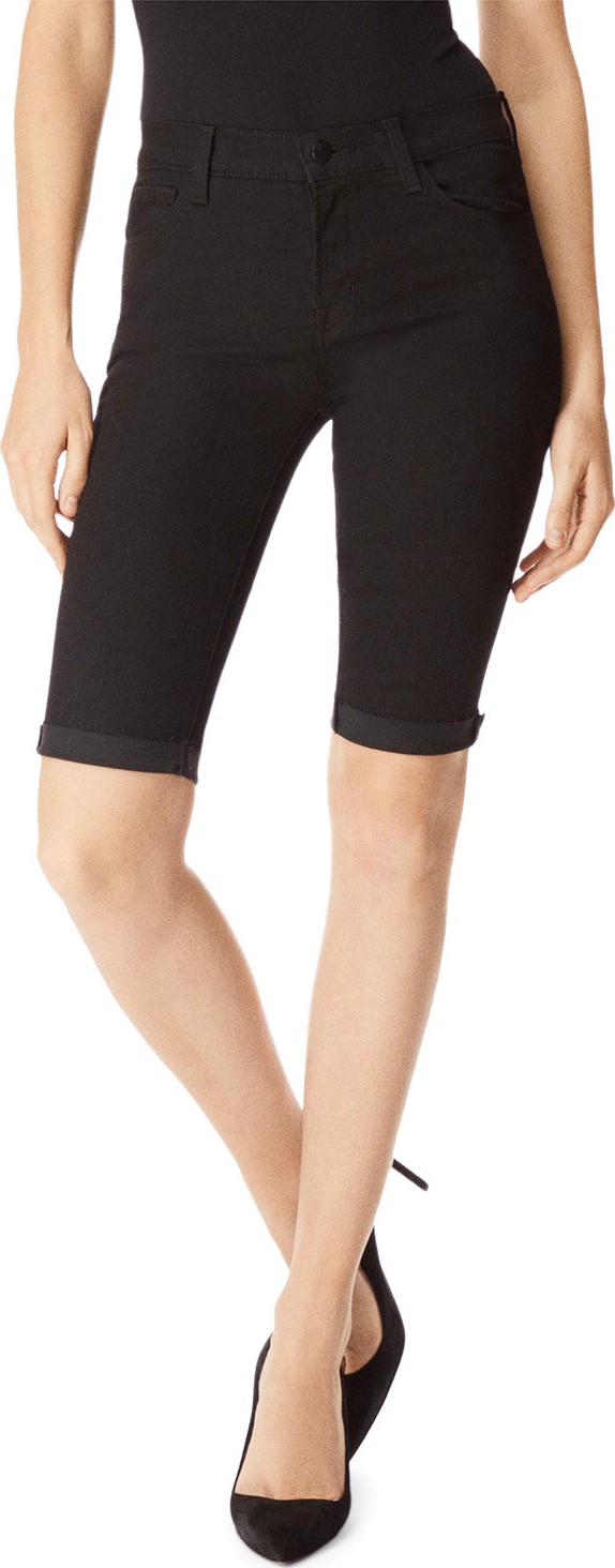J BRAND 811 Mid-Rise Skinny Bermuda Shorts