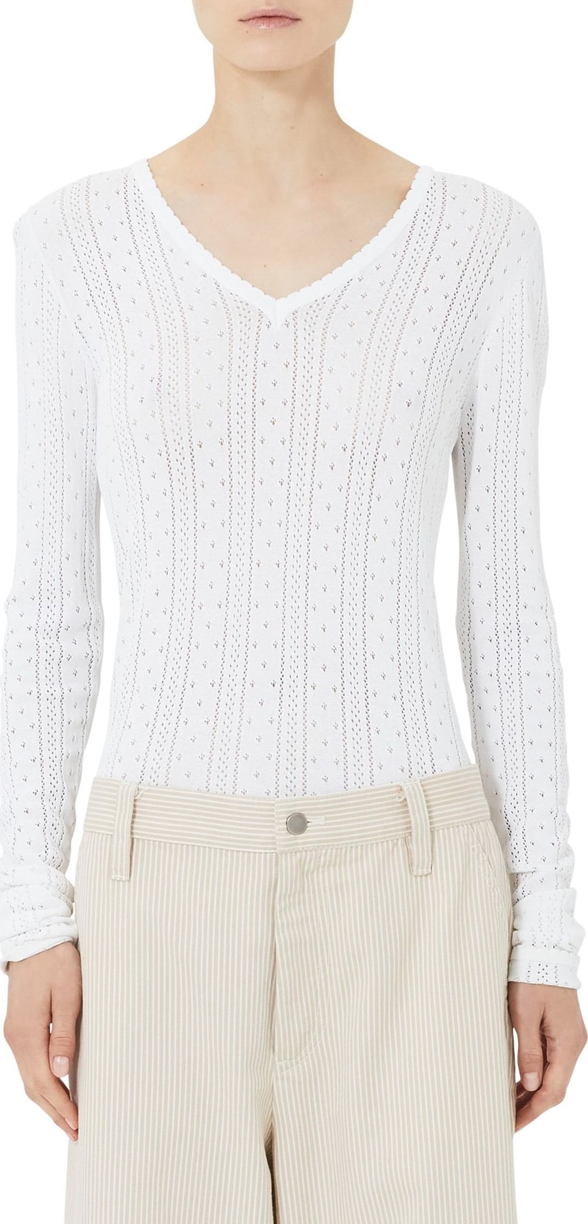 MARC JACOBS Redux Grunge Pointelle Sweater