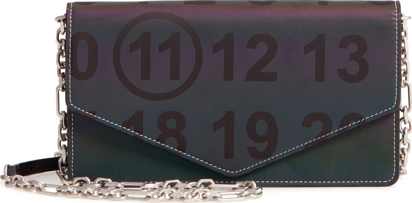 Maison Margiela Reflective Wallet on a Chain