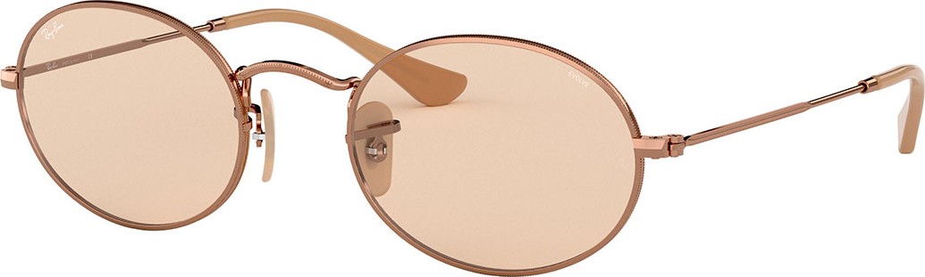 Ray Ban Gradient Round Metal Sunglasses