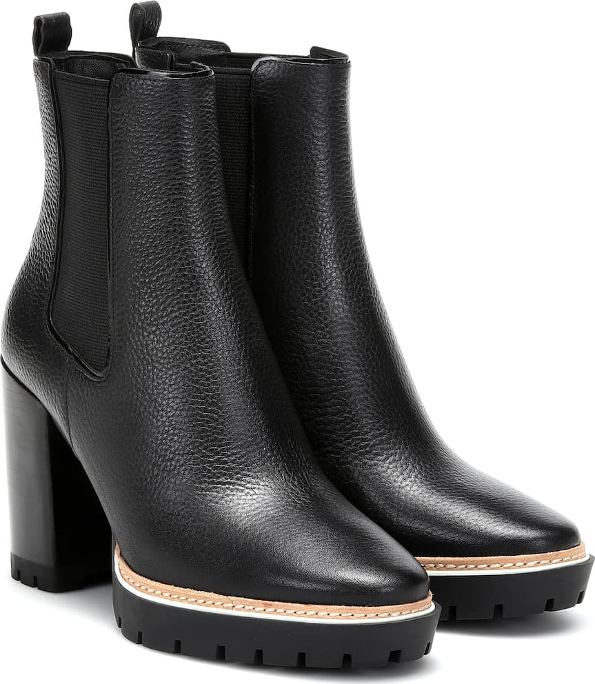Tory Burch Leather ankle boots