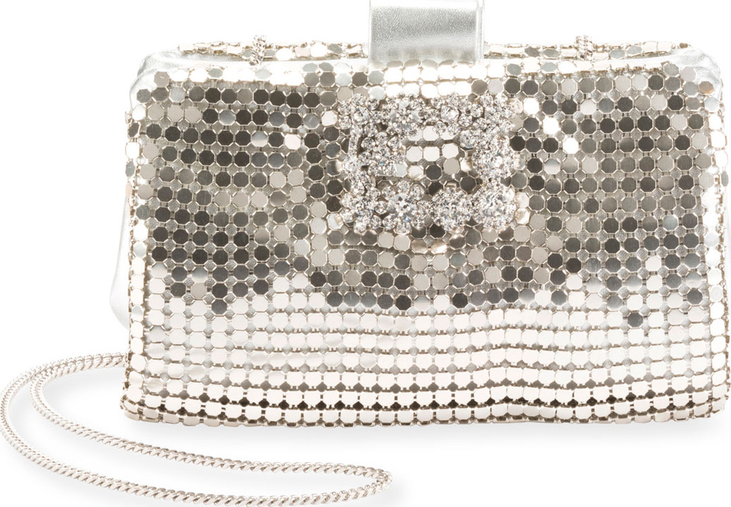 Roger Vivier Cotte de Maille Soft Clutch Bag