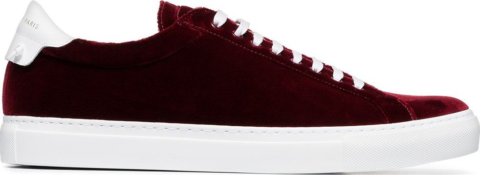 Givenchy Burgundy Urban Street low-top sneakers