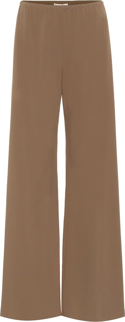 THE ROW Gala crêpe pants