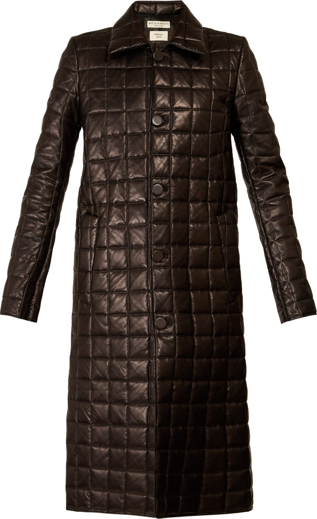 Bottega Veneta Quilted leather coat