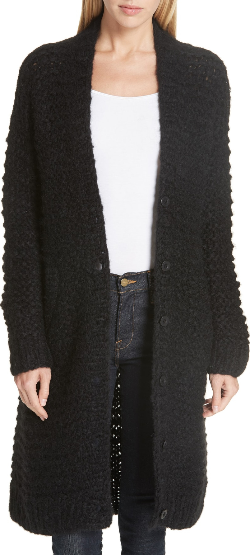 APIECE APART Alpaca Blend Cardigan