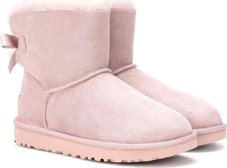 UGG Mini Bailey Bow II suede boots